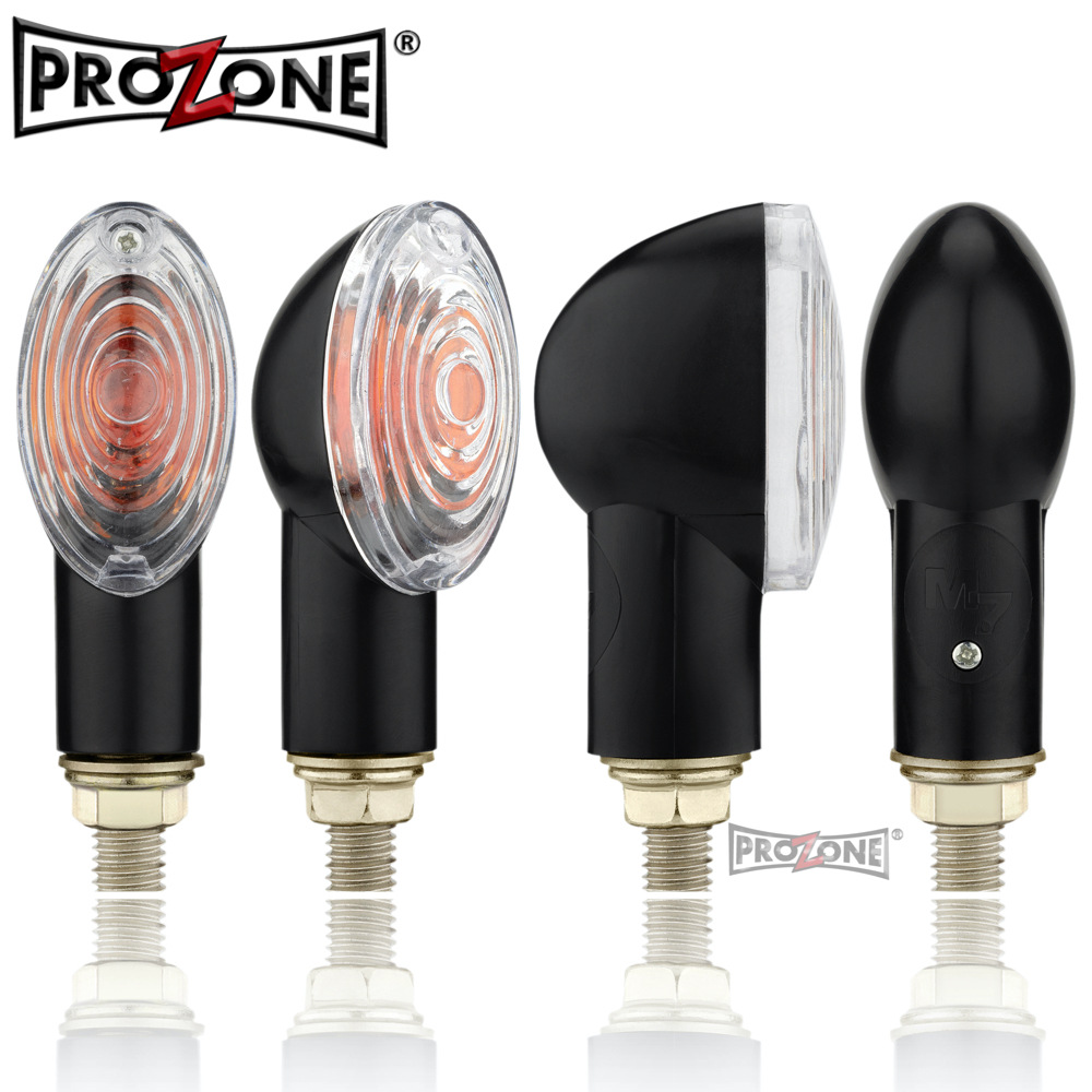 Motocicleta accesorios universales mini retro fuera de carretera vehículo pequeño universo halógeno señal de giro