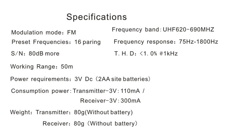 Microphone émetteur avec 2 récepteurs - Ref 3426639 Image 19