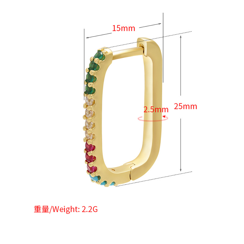 Copper Plating Earrings display picture 10