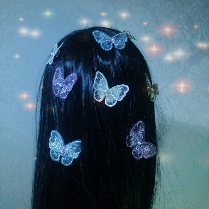 Antiquity Side Clip Style Cute Headdress Word Clip Butterfly Clip Hairpin Wholesale display picture 18