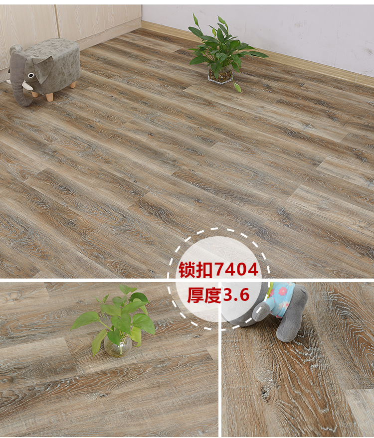 免胶锁扣PVC地板塑胶地板加厚SPC地板革耐磨防水卫生间家用地塑-阿里巴巴