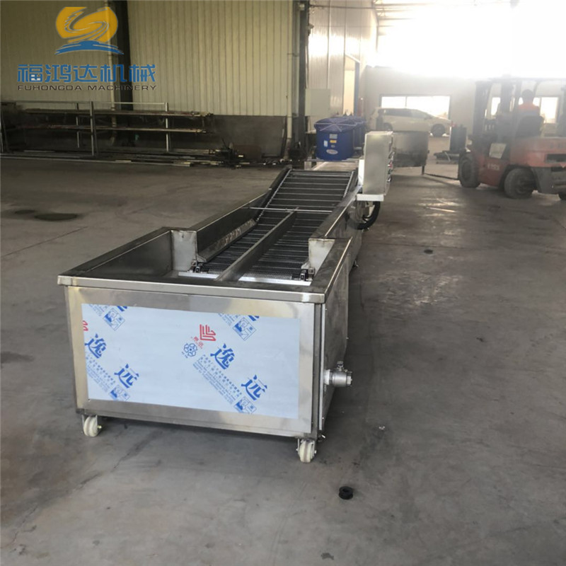 单层双层网带炸馓子机器 大油馓子全自动油炸机 宽条馓子机