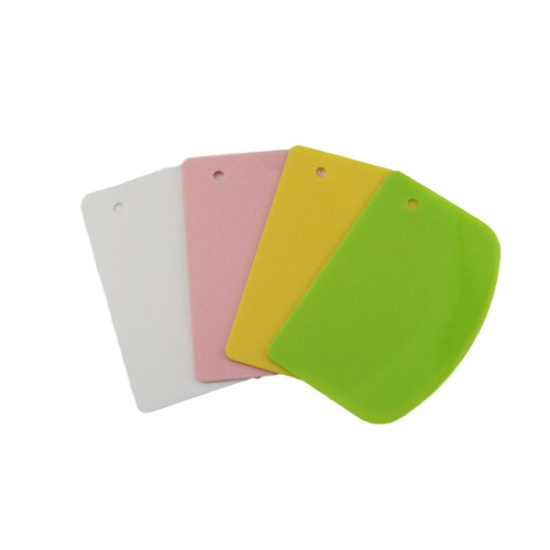 Manufacturer's plastic scraper, colored cream cake flour dough spatula knife kitchen baking tool