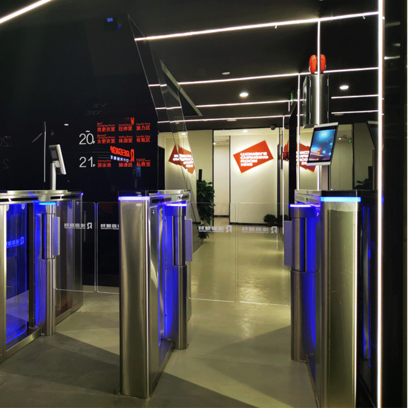 工厂直供无人健身大型场馆人脸闸机 门禁指静脉储物柜人脸储物柜