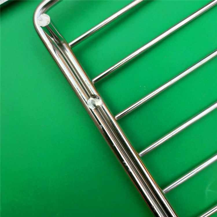 Fábrica al por mayor de acero inoxidable barbacoa neto cuadrado pastel pan de refrigeración rack barbacoa net