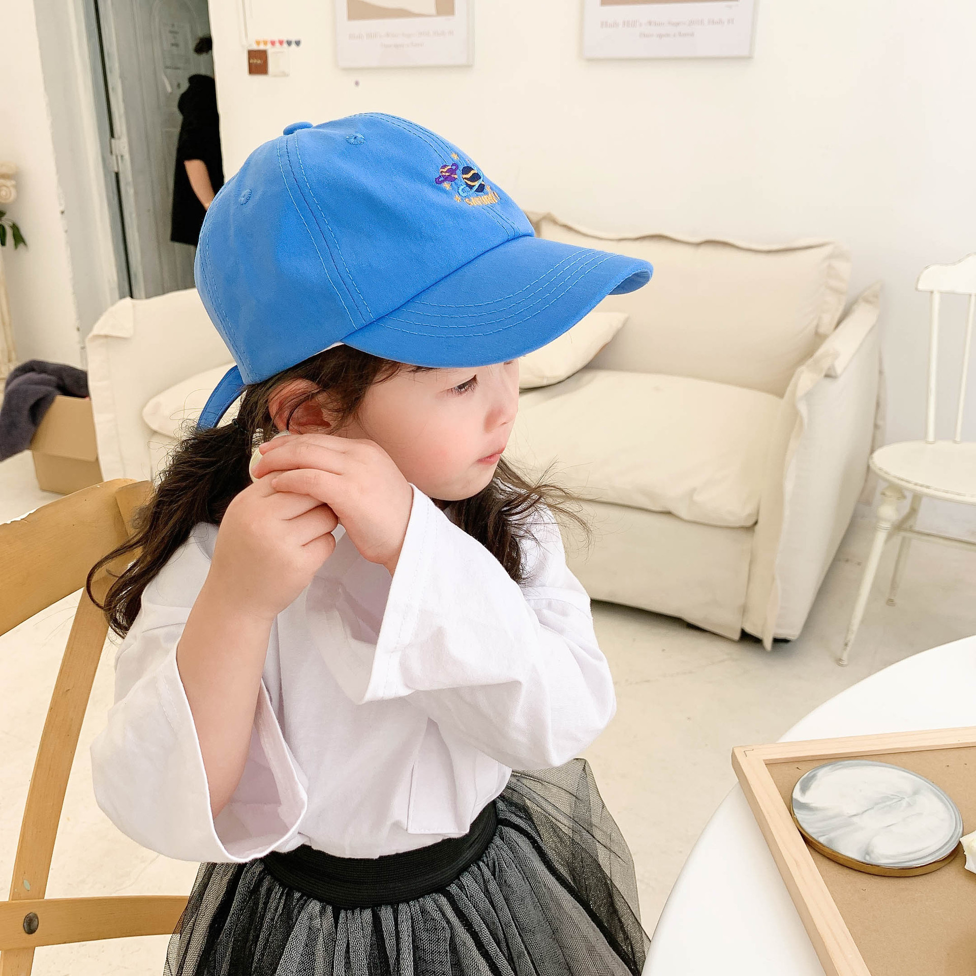 Fashion Embroidery Children's Baseball Cap display picture 7