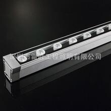 LED洗墙灯大功率户外广告婚庆防水七彩线条形投射灯18W24V36w12w