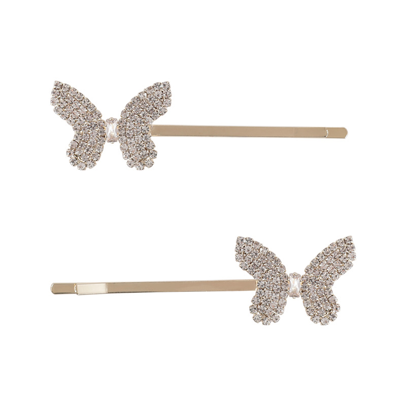 Little Fairy Hair Accessories Korean Small Butterfly Side Clip Girl Side Bangs Hair Wholesale Nihaojewelry display picture 11