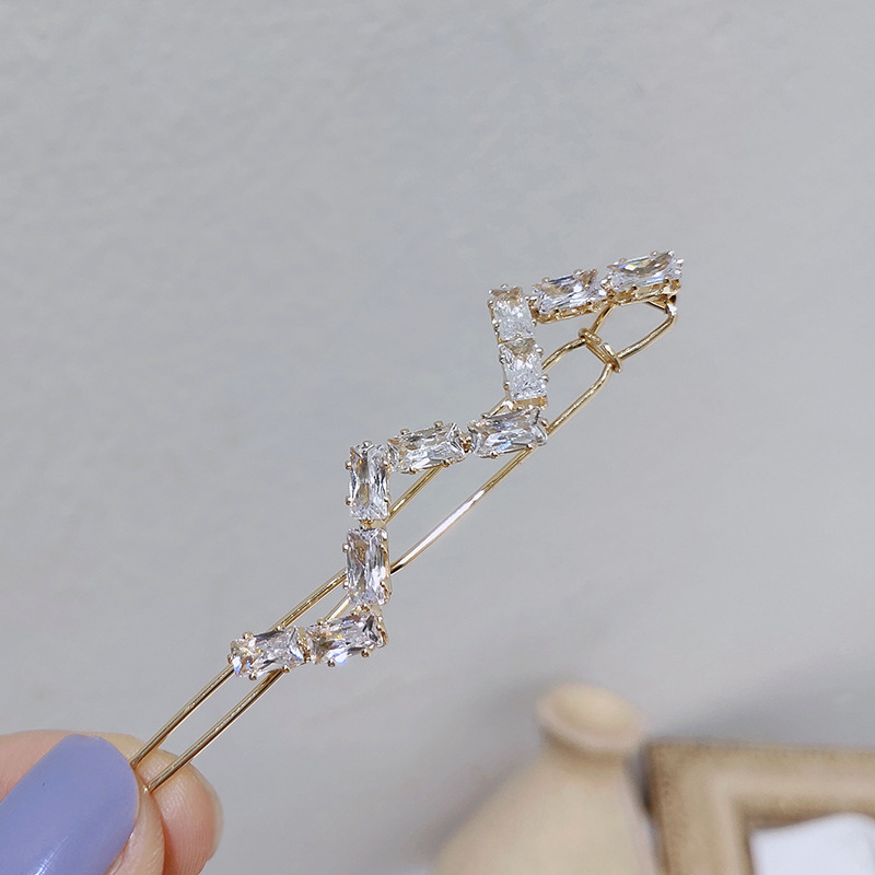 Five-pointed Star Diamonds Hair Clip display picture 8