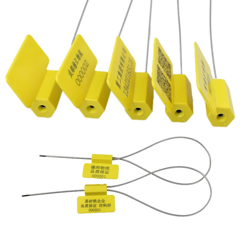 Скидка стальная проволочная печать одноразовая блокирующая свинцовая печать квадратный метр печать тег счетчика воды лента для рассады