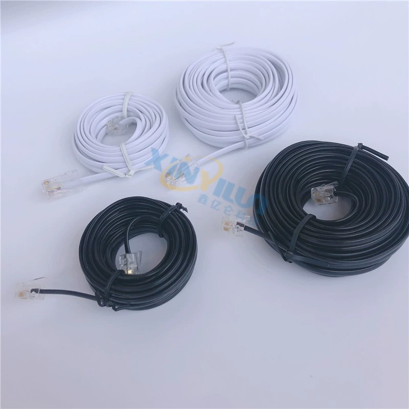 RJ11 к RJ45 8P8C + 6P4C сеть к телефону к сети 20 м Перемычка Белый