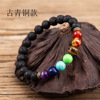 Woven bracelet natural stone for yoga, European style