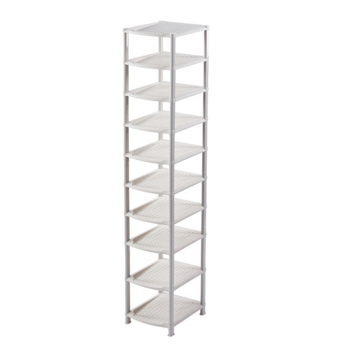 Manufacturer wholesale modern simple ten-layer shoe rack creative multi-layer combination shoe rack household plastic storage rack dropshipping