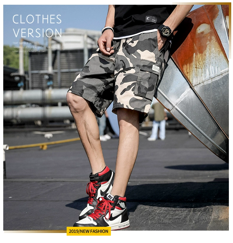 mens casual summer shorts Cotton Shorts Men Summer Fashion Shorts Multi-Pockets Bermudas Male Summer Clothing Streetwear Plus Size Shorts Thin 6XL 7XL mens casual summer shorts