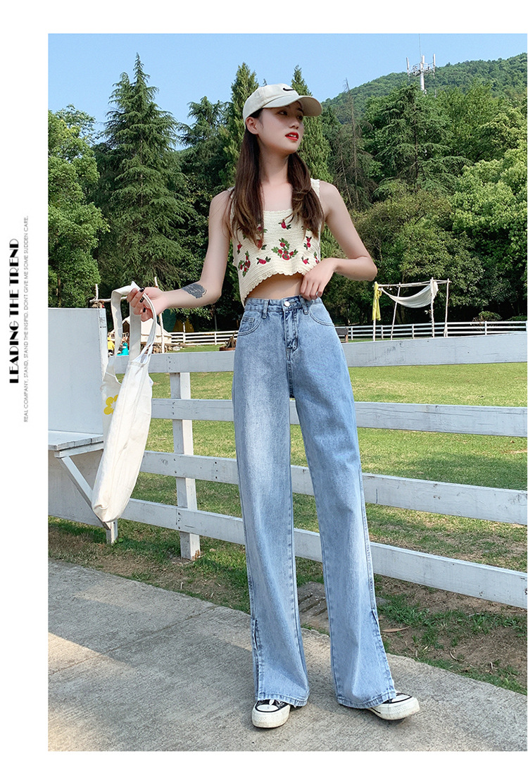 Pantalon léger femme en coton - Ref 3430256 Image 17