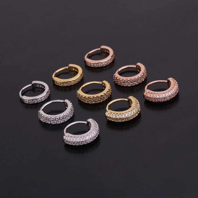 Korean  New Zircon Creative Earrings display picture 14