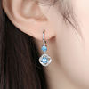 Trend earrings, wish, Japanese and Korean, four-leaf clover