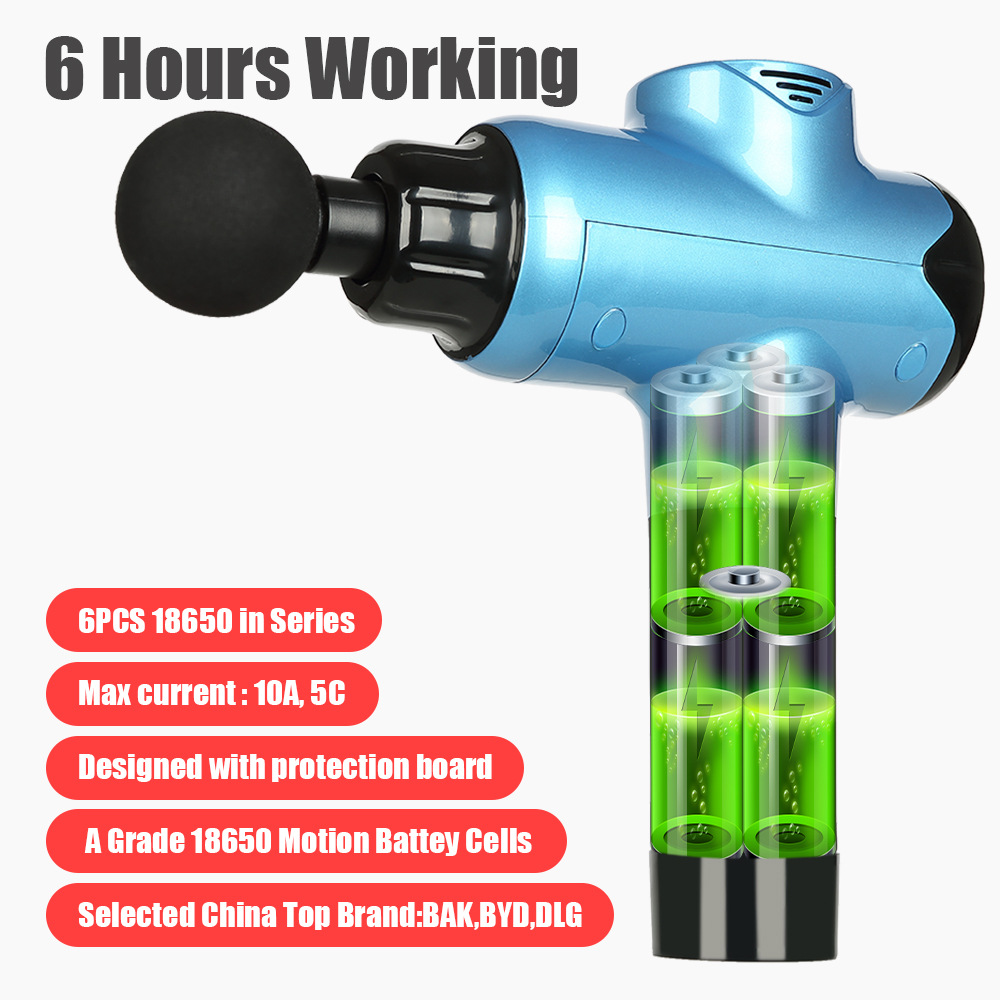 筋膜槍肌肉放松器按摩槍跨境電動按摩儀器理療儀深圳源頭工廠