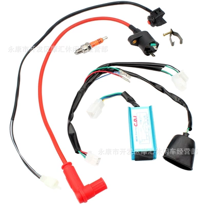 Off-road motorcycle accessories 110cc 125cc 140cc foot start full vehicle line harness ignition system CDI