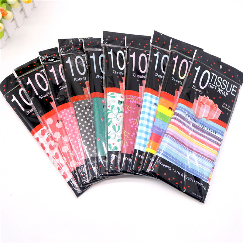 Fabricante en stock caliente de oro y plata patrón de papel de pera floral embalaje de flores papel de copia de lunares de color a rayas papel de pera