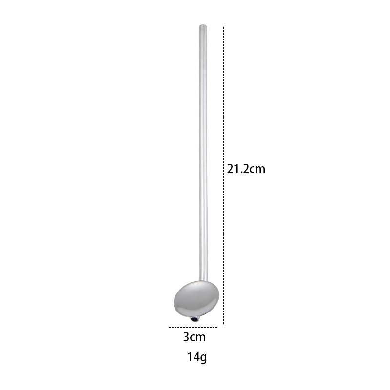 304 자연 색 피펫 스푼