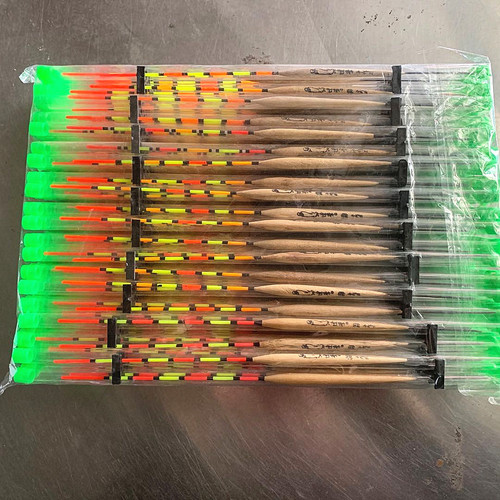 Paulownia buoy, crucian carp float, bold and eye-catching fish float, wholesale fishing gear with float tube, fishing float