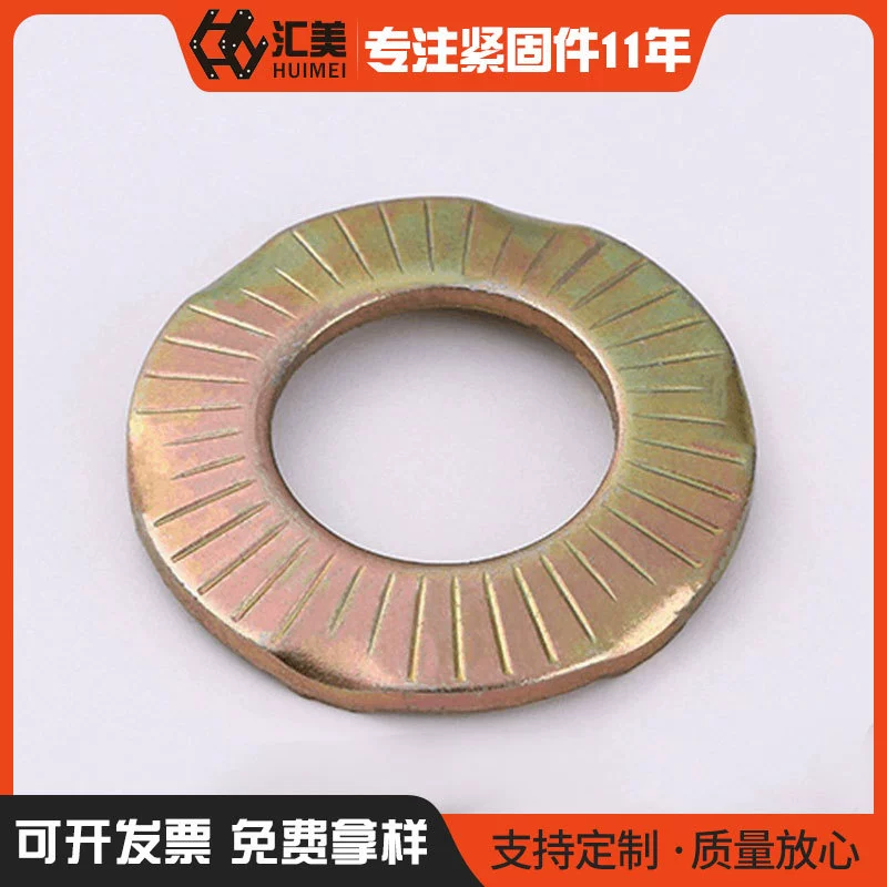 Горячий Цвет Поставки Покрынный Цинк Заземления Бабочка Шайба Multi Спецификация Круглая Металлическая Шайба Обеспечение Качества