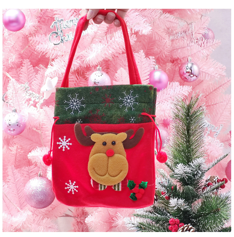 圣诞绒布手提袋阿里描述_08