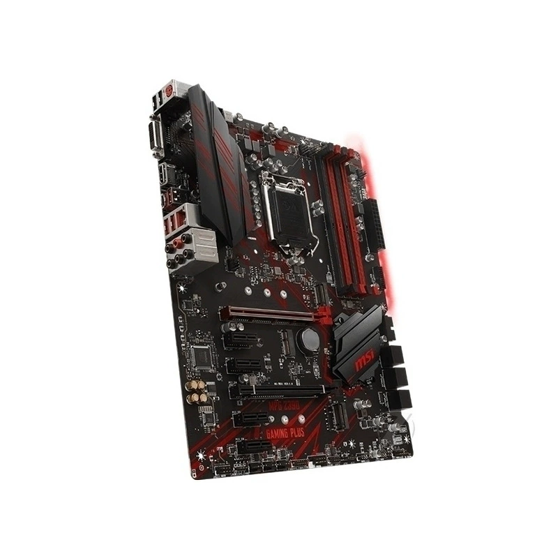 Материнская плата для э-спортов Micro-Star MPG Z390 Gaming Plus поддерживает процессор CPU 8.9 поколения 1151 иглового типа