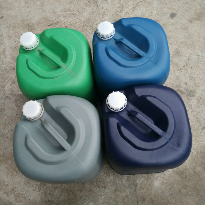 【百塑】厂家直销PP改性料中兰深蓝色20LKG圆形小口化工桶塑料桶