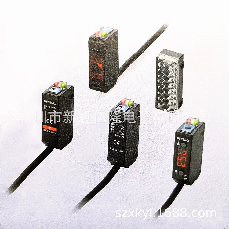 KEYENCE PZ-M13P оптоэлектронный сенсор квадратное реле M12 разъём PNP