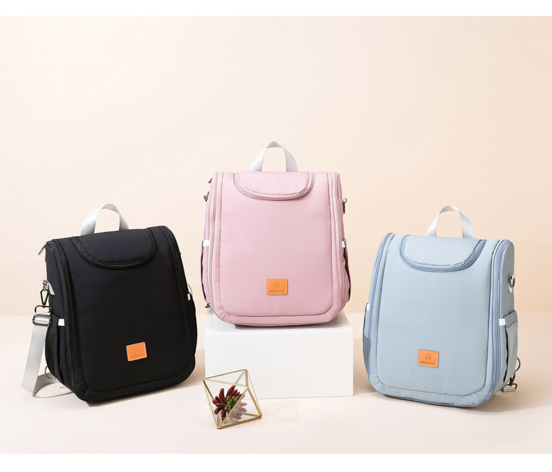 New Korean Large-capacity Fashion Multi-function Portable Mother Bag display picture 2