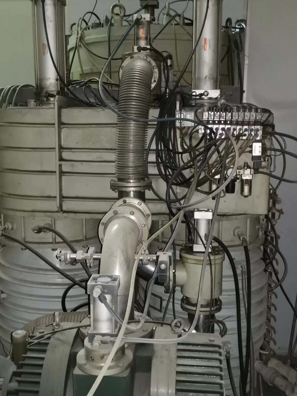 中型二手真空镀膜机 镀塑料镜片玻璃菱镜滤光片红外增透膜配双枪