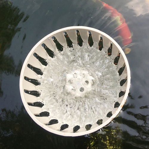 Risheng drainage outlet koi fish pond water surface skimmer pond filter equipment leaf collector mountain tree surface suction outlet