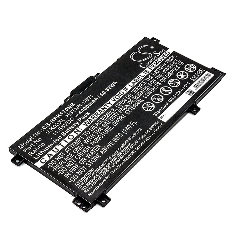 厂家直供CS适用惠普 Envy 17m LK03XL/HSTNN-UB7I笔记本电池