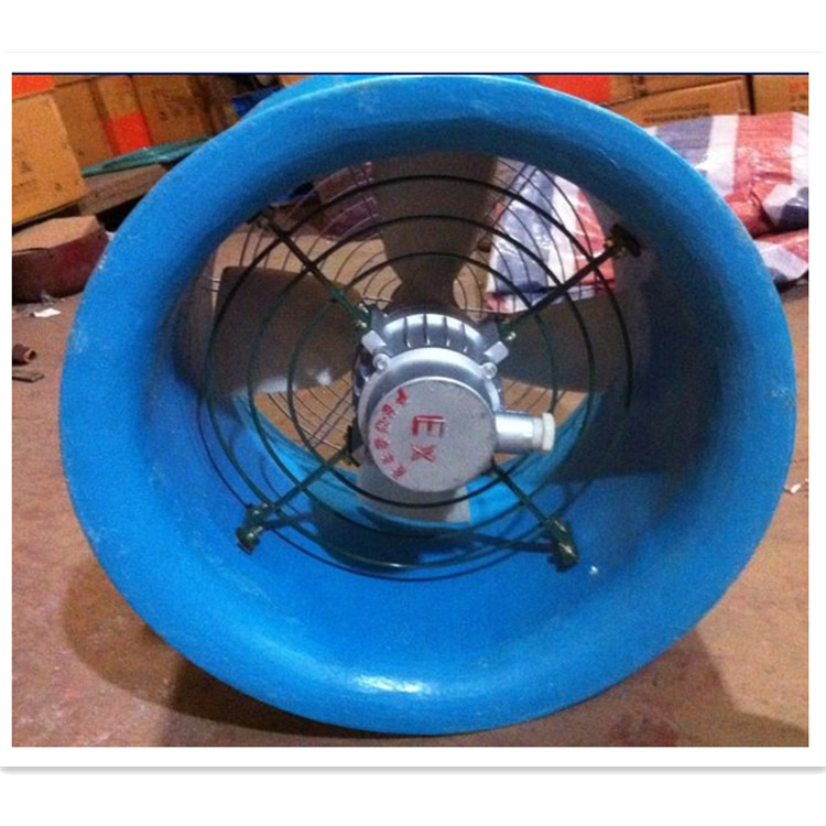 腾达玻璃钢防爆防腐型轴流风机FBT35-11-4防酸碱性腐蚀专用管道