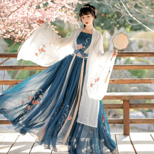 Hanfu female student waist Ru skirt fairy elegant ancient student ancient female