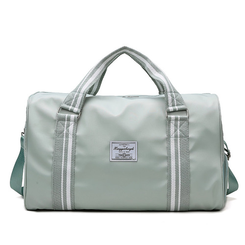 Yoga bag, sports fitness bag, women's dry and wet separation shoe training bag, wholesale custom printed logo short-distance travel bag