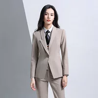 Модный демисезонный комплект, классическая пиджак-костюм, корейский стиль, интернет-знаменитость