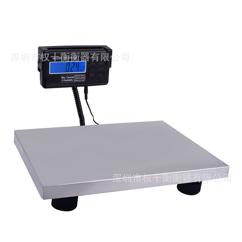 display separate Platform scale 180kg/50g high-precision logistics package Parcel Portable scales Pets Kitchen Scale