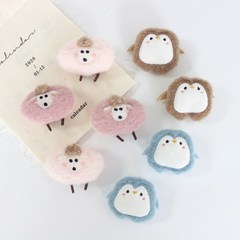 Cute cartoon plush doll, penguin, sheep, brooch, bag, accessories, hair accessories, clothes, scarf, accessories