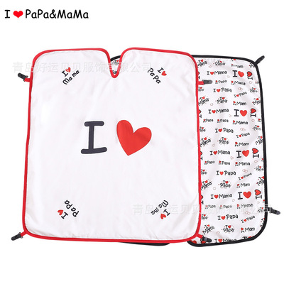 dad mom Autumn and winter baby wheelbarrow go out Windbreak Plush keep warm Foot sleeve Rainproof Blanket