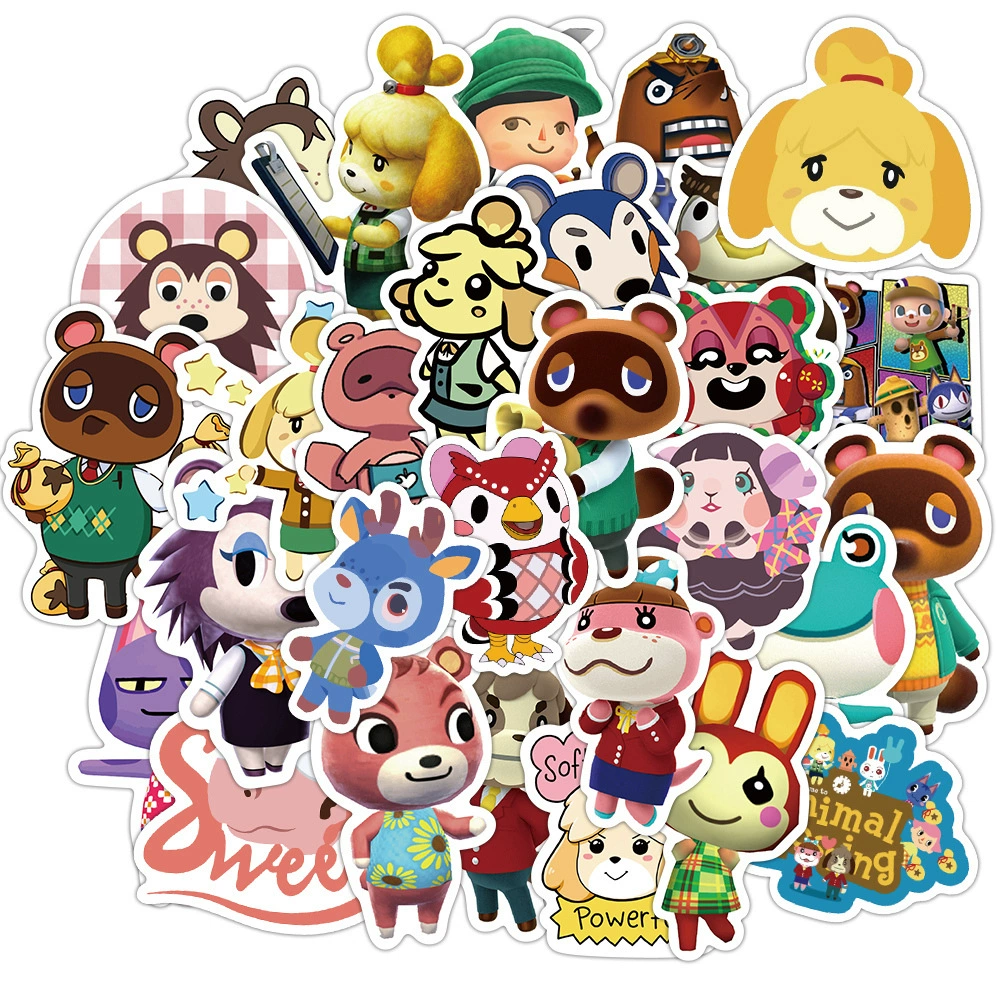 Cartoon suitcase, helmet, decorations, stickers, Amazon