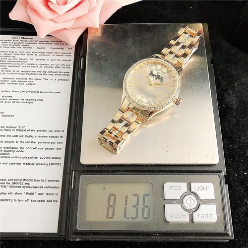 WISH Fashion Hot Selling Trendy Watch Fashion Shell Face Quartz Watch Steel Strap Casual Women's Watch Clock Wholesale