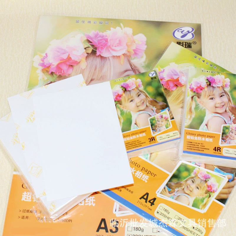 Ингруй бросило размеры быстрого засыхания печатания бумаги фото платины бумаги фото высоко-лоска 230 г водоустойчивые струйные водоустойчивые множественные