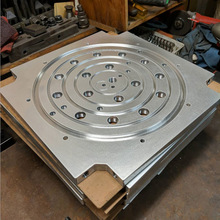 厂家定做大型铝型材机器板材CNC车床加工表面处理一体化生产