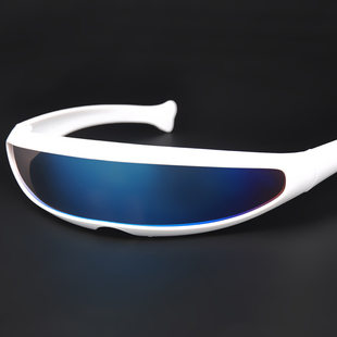 Sunglasses Men's One-piece X-Men Small Frame Windproof Outdoor Sports Sunglasses Anti-UV UV400