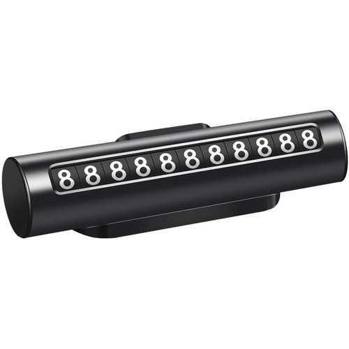 New mobile phone card temporary parking number plate car number moving license plate hidden roller number plate