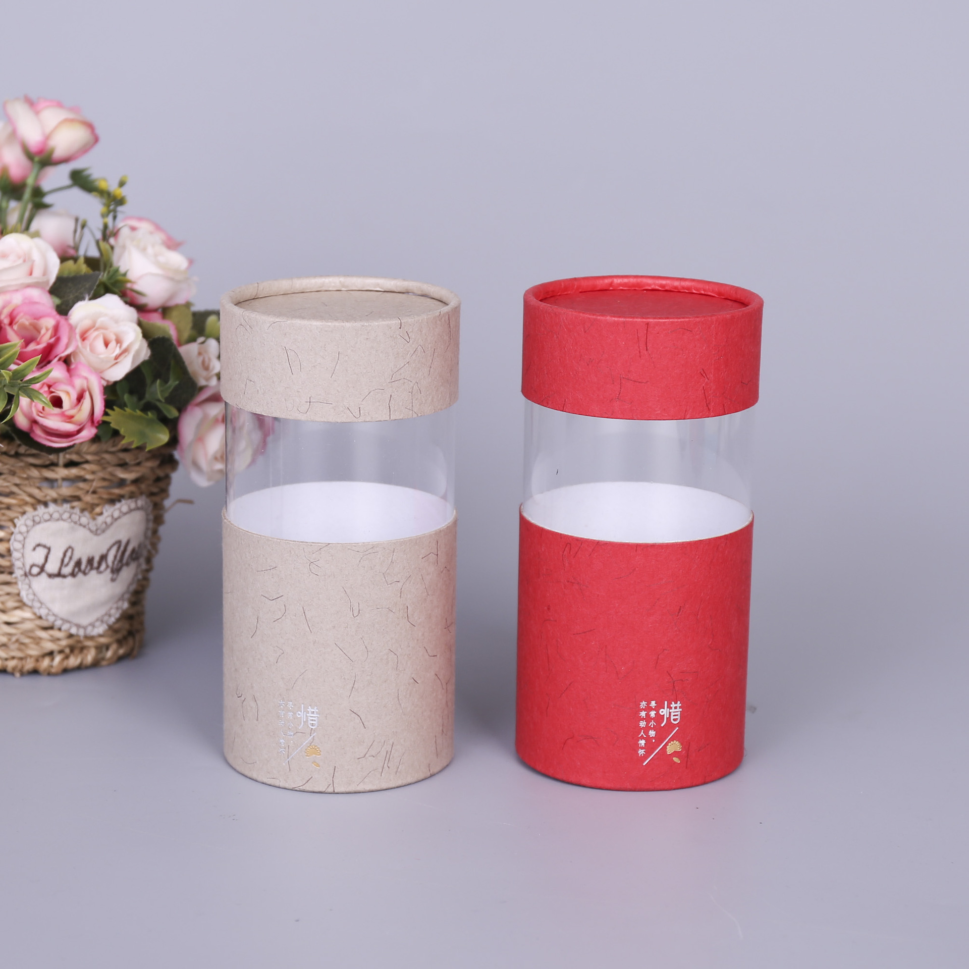 厂家供应商品包装天地盖纸盒特种纸精油香水包装盒纸筒纸罐盒定