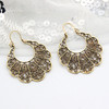 Ethnic accessory, retro metal earrings, European style, boho style, ethnic style, wholesale